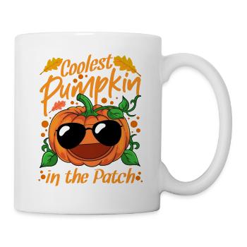 Coolest Pumpkin In The Patch Halloween - Mug - white - Right