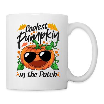 Coolest Pumpkin In The Patch Halloween - Mug - white - Right