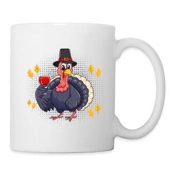 Shut Up Liver It's Thanksgiving - Mug - white - Right