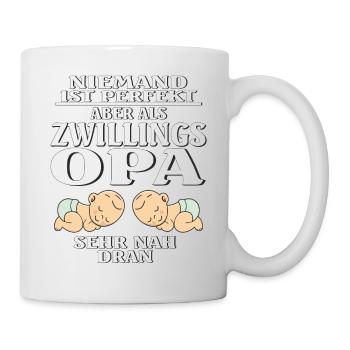 ZWILLINGS OPA - Tasse - Weiß - Rechts