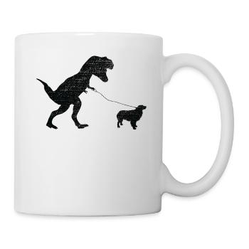 Vintage T-Rex - Mug - white - Right