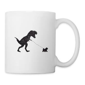 Vintage T-Rex - Mug - white - Right