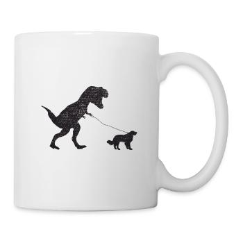 Vintage T-Rex - Mug - white - Right