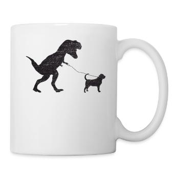 Vintage T-Rex - Mug - white - Right