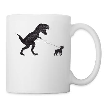 Vintage T-Rex - Mug - white - Right