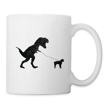 Vintage T-Rex - Mug - white - Right