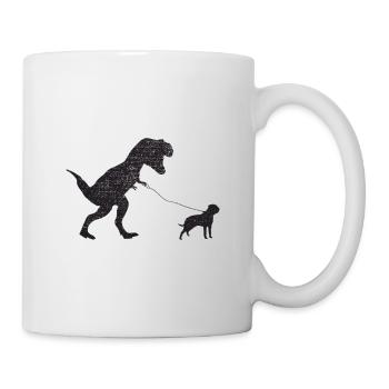 Vintage T-Rex - Mug - white - Right