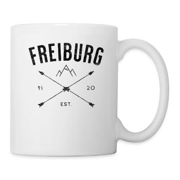 Freiburg Black Forest Motif Freiburger - Mug - white - Right