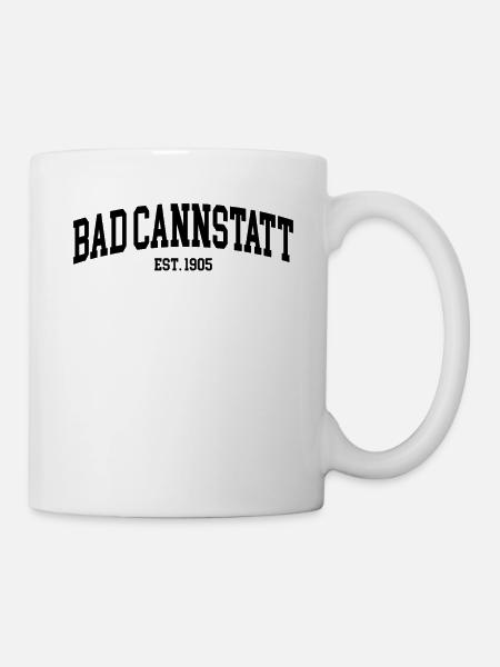 Stuttgart Schwaben College Sports Bad Cannstatt - Tasse - Weiß
