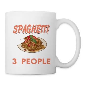 I Only Care About Spaghetti & Maybe Like 3 People - Mug - white - Right