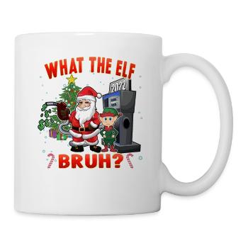 Ce que l’Elf Bruh Cool Noël 2022 - Mug blanc - blanc - Droite