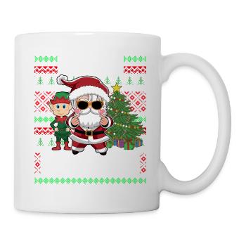 Joyeux Noël K Pop Noël - Mug blanc - blanc - Droite