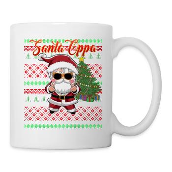Christmas K-Pop Santa Oppa K Pop - Mug - white - Right