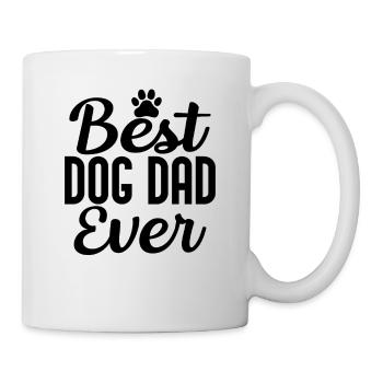 Meilleur papa chien de tous les temps - Mug blanc - blanc - Droite