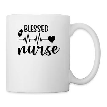 Blessed Nurse - Mug - white - Right