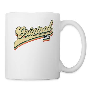 1982 Geburtstag - Tasse - Weiß - Rechts