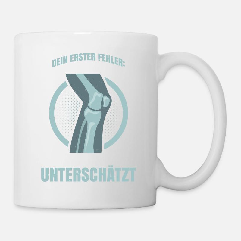 Dein Erster Fehler: Du Hast Einen Alten Mann Mit E - Tasse - Weiß
