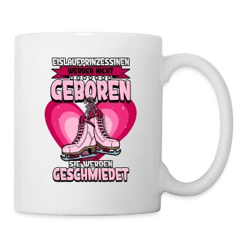 Eislaufen - Tasse - Weiß - Rechts