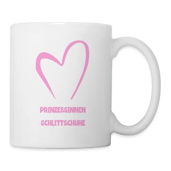 Eislaufen - Tasse - Weiß - Rechts
