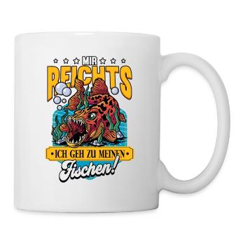Aquarianer - Tasse - Weiß - Rechts