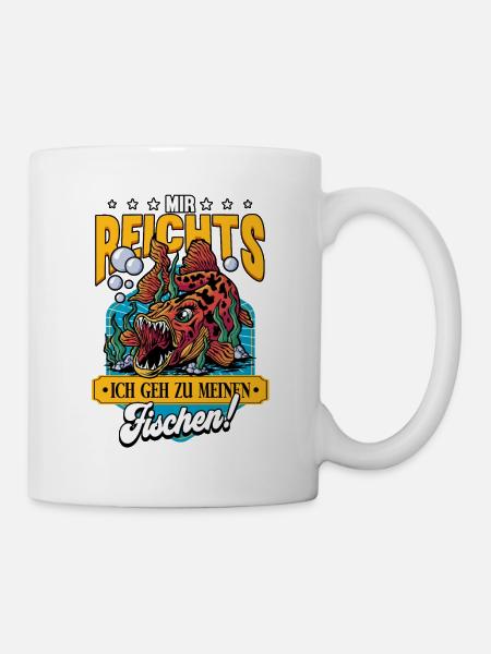 Aquarianer - Tasse - Weiß