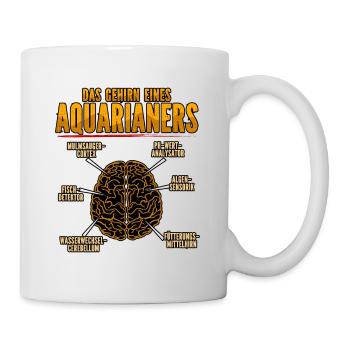 Aquarianer - Tasse - Weiß - Rechts