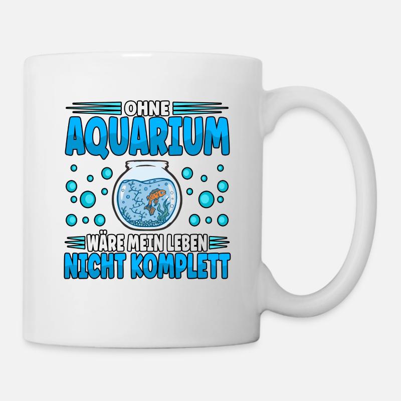 Aquarianer - Tasse - Weiß
