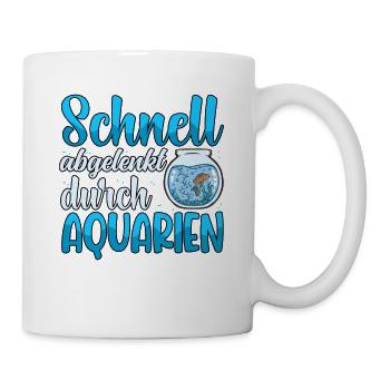 Aquarianer - Tasse - Weiß - Rechts