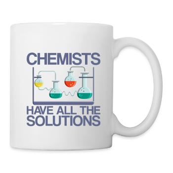 Chemists Have All The Solutions - Mug - white - Right