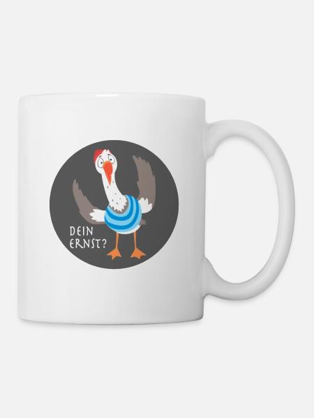 Dein Ernst? - Tasse - Weiß