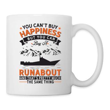 Je ne peux pas acheter de chance, mais Runabout - Mug blanc - blanc - Droite