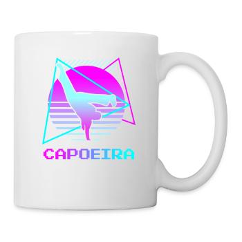 Arts Martiaux Rétro Vintage Classic Capoeira - Mug blanc - blanc - Droite