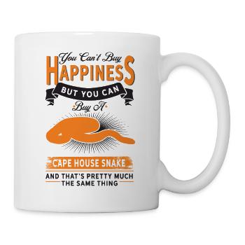 You can buy Cape House Snake - Mug - white - Right