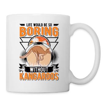 Kangourou australien Kangourou d’Australie - Mug blanc - blanc - Droite