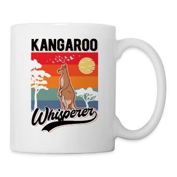 Kangaroo Whisperer Australia Kangaroo - Mug - white - Right