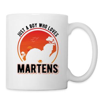 Martre Jeune Vison Blaireau Arbre Martre - Mug blanc - blanc - Droite
