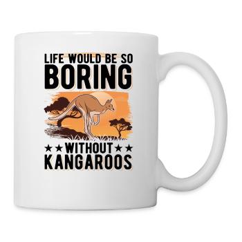 Kangourou australien Kangourou d’Australie - Mug blanc - blanc - Droite