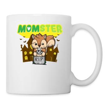 Momster Monster Maman Effrayant Halloween Mommy Costume - Mug blanc - blanc - Droite