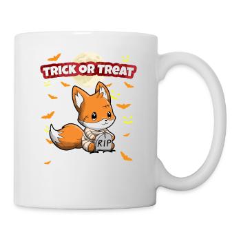 Trick Or Treat Scary Creepy Halloween Monster - Mug - white - Right