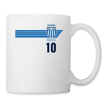 Greece Hellas Greece Greek Football - Mug - white - Right
