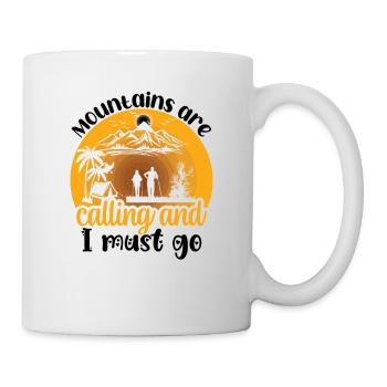 Camping Camper Nature dicton drôle - Mug blanc - blanc - Droite