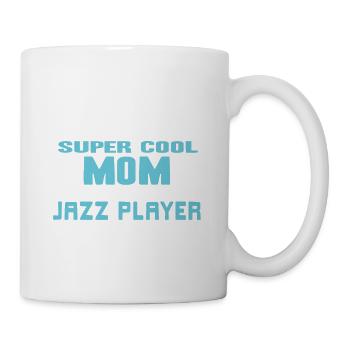 Je n’aurais jamais rêvé que je deviendrais maman d’un jazz - Mug blanc - blanc - Droite
