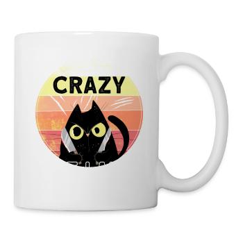 Crazy Cat Lady - Mug - white - Right