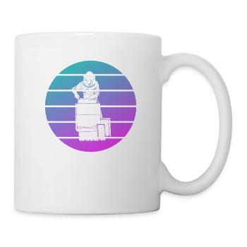 Retro Vintage Classic Beekeeping Beekeeper - Tasse - Weiß - Rechts