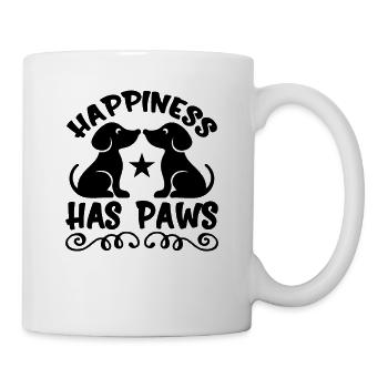 La chance a des pattes - Mug blanc - blanc - Droite