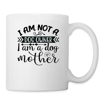 Je ne suis pas propriétaire d’un chien - Mug blanc - blanc - Droite