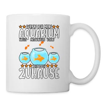 Aquarianer - Tasse - Weiß - Rechts