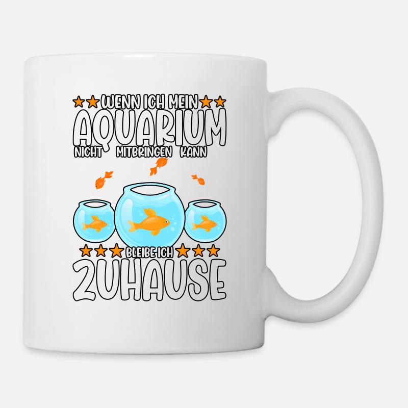Aquarianer - Tasse - Weiß