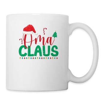 Grandma Claus Santa Funny Grandma Christmas Pajamas - Mug - white - Right