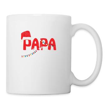 Papa Claus Père Noël assorti famille Noël - Mug blanc - blanc - Droite